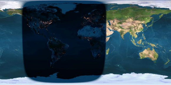 moon eclipse image map