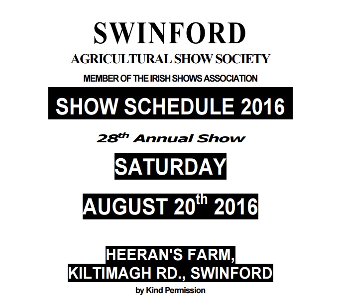 2016 Swinford Agricultural Show Photography Comeptition