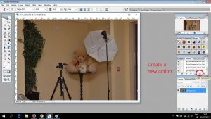 create a new watermark action in photoshop cs2