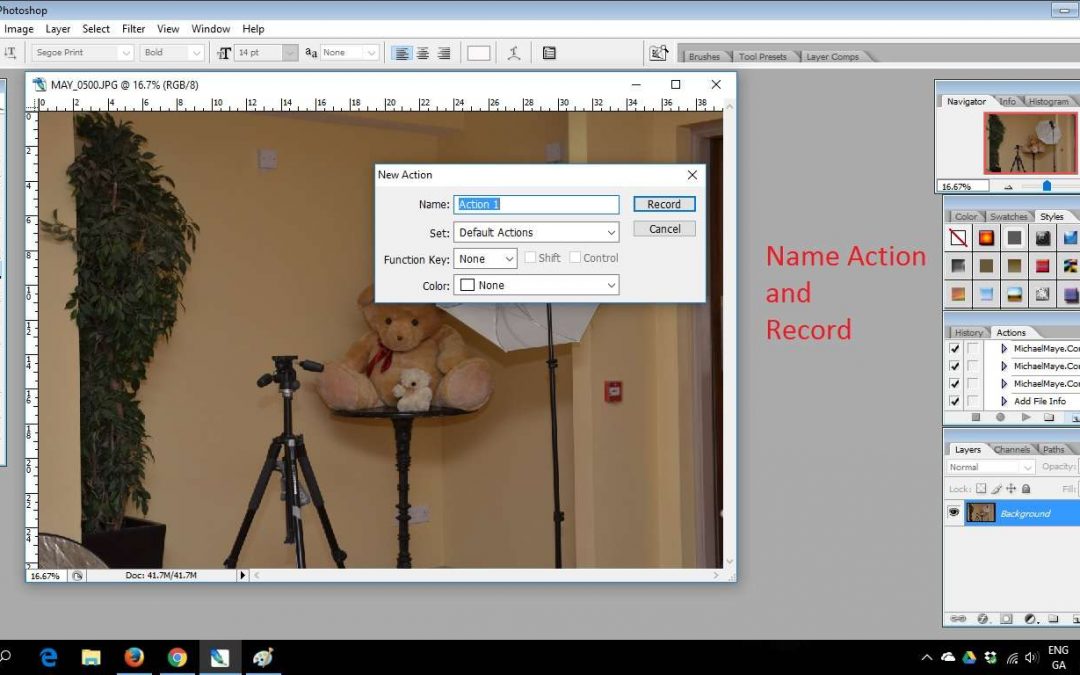 Create An Action For Watermarking In CS2