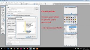 batch processing adding watermark