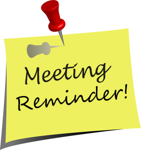 Next Meeting Wednesday 21st November